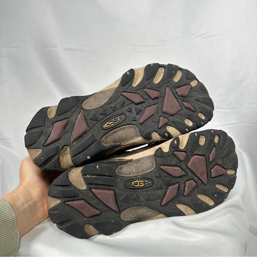 KEEN Targhee II Mid Waterproof Leather Trail Hiking Boots Women’s 8 Gorpcore - Picture 9 of 12